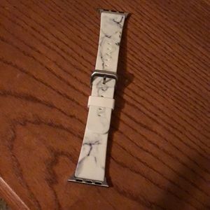 White Marble 38 mm Apple Watch Band